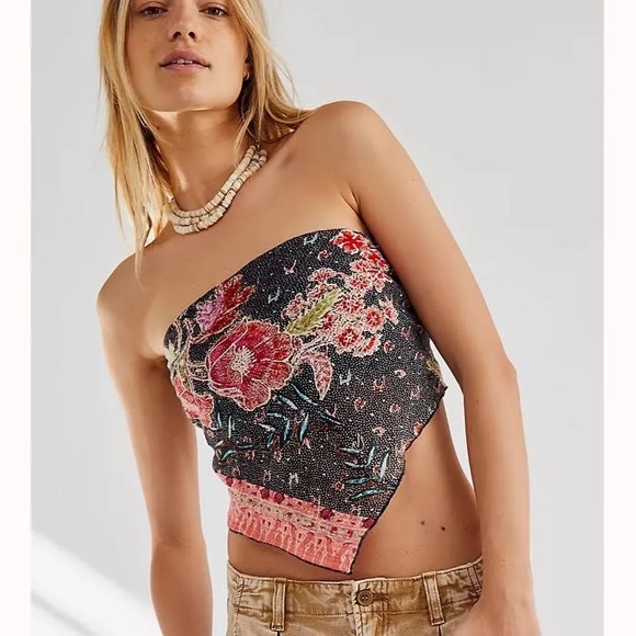 COPY - Free People One Raya Bandana Top - Picture 1 of 6